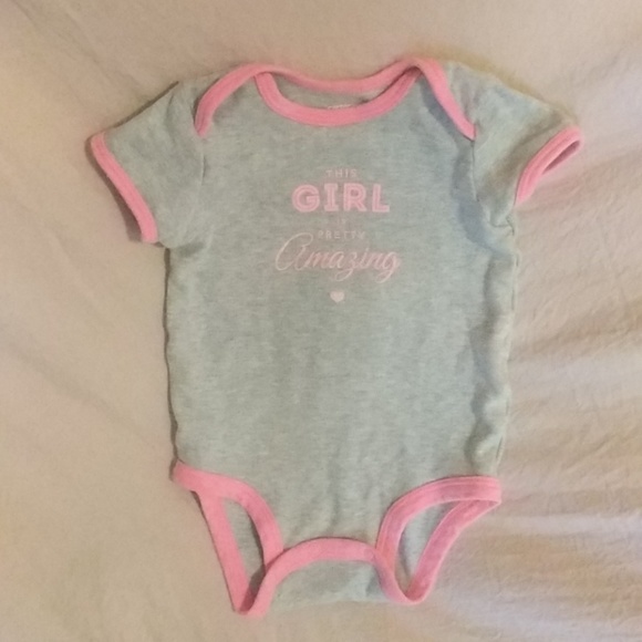 This girl is pretty amazing carters onsie - Picture 2 of 3